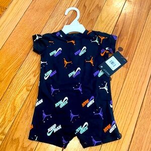 Jordan 6 month onesie